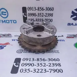 چهار شاخ توپی عقب کامل با چرخ زنجیر موتور سیکلت اصلی ویو استوک سالم