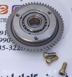 پیلوت استارت کامل با دنده انواع موتور سیکلت هندا 200 ( 20 ساچمه )