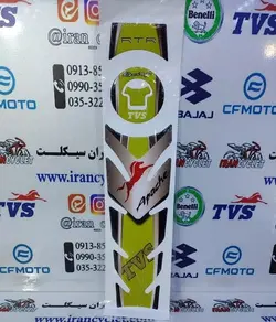 پد کامل موتور سیکلت آپاچی 150/160/180 سبز کم رنگ