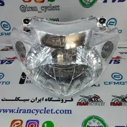 بلوری کامل موتور سیکلت آپاچی قدیم