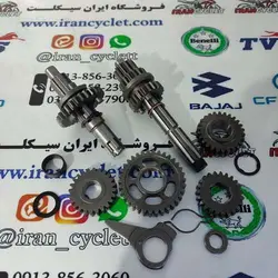 گیربکس کامل موتور سیکلت طرح ویو ( دست )