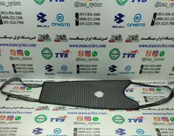 روکش باک چرمی حصیری انواع موتور سیکلت هندا درب باک وسط ( مشکی )