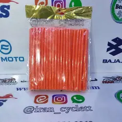 روکش سیم پره انواع موتور سیکلت نارنجی ( دست )