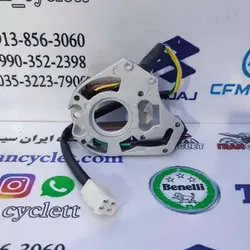 دستگاه برق (2 بوبین ) موتور سیکلت طرح ویو / بی کلاچ 110