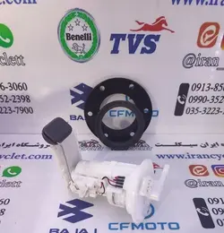 پمپ بنزین کامل موتور سیکلت طرح کلیک ( سوکت کوچک )