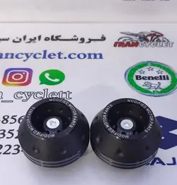 پروتكشن چرخ جلو و عقب رنتال موتور سیكلت طرح كلیك مشکی ( جفتی )