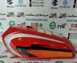 باک موتور سیکلت هندا انژوکتر ( 4 پیچ مستطیل ) قرمز اگزایتر