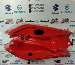 باک موتور سیکلت هندا انژوکتر ( 4 پیچ مستطیل ) قرمز اگزایتر