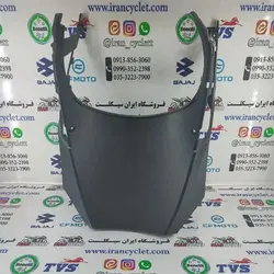 یو پشت چرخ جلو موتور سیکلت طرح کلیک مشکی