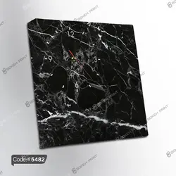 خرید و قیمت پاف نشیمن چاپی طرح سنگ مشکی کد 5482 | دکوراسیون داخلی چاپی بوکه پرینت