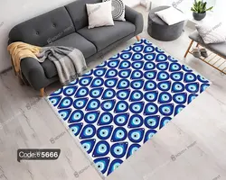 خرید و قیمت دیوار کوب چاپی طرح چشم نظر کد 5666 | دکوراسیون داخلی چاپی بوکه پرینت