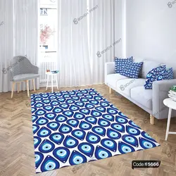 خرید و قیمت دیوار کوب چاپی طرح چشم نظر کد 5666 | دکوراسیون داخلی چاپی بوکه پرینت