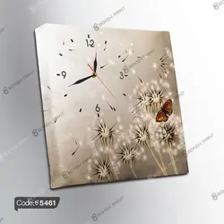 خرید و قیمت دیوار کوب چاپی طرح قاصدک و پروانه کد 5461 | دکوراسیون داخلی چاپی بوکه پرینت