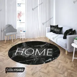 خرید و قیمت دیوار کوب چاپی طرح سنگ مشکی کد 5482 | دکوراسیون داخلی چاپی بوکه پرینت