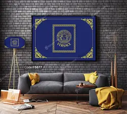 خرید و قیمت دیوار کوب چاپی طرح ورساچ کد 5617 | دکوراسیون داخلی چاپی بوکه پرینت