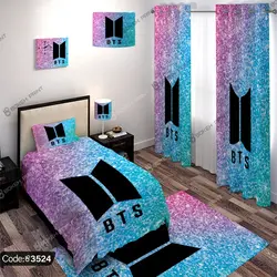 خرید و قیمت دیوار کوب چاپی طرح بی تی اس کد 3524 | دکوراسیون داخلی چاپی بوکه پرینت