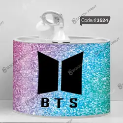 خرید و قیمت دیوار کوب چاپی طرح بی تی اس کد 3524 | دکوراسیون داخلی چاپی بوکه پرینت