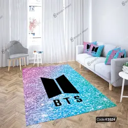 خرید و قیمت دیوار کوب چاپی طرح بی تی اس کد 3524 | دکوراسیون داخلی چاپی بوکه پرینت