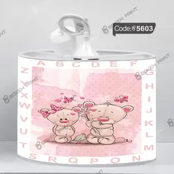 خرید و قیمت دیوار کوب چاپی طرح خرس کد 5603 | دکوراسیون داخلی چاپی بوکه پرینت