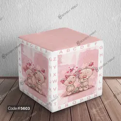 خرید و قیمت دیوار کوب چاپی طرح خرس کد 5603 | دکوراسیون داخلی چاپی بوکه پرینت