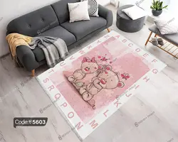 خرید و قیمت دیوار کوب چاپی طرح خرس کد 5603 | دکوراسیون داخلی چاپی بوکه پرینت