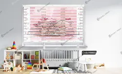 خرید و قیمت دیوار کوب چاپی طرح خرس کد 5603 | دکوراسیون داخلی چاپی بوکه پرینت