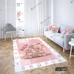 خرید و قیمت دیوار کوب چاپی طرح خرس کد 5603 | دکوراسیون داخلی چاپی بوکه پرینت