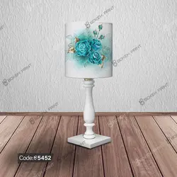 خرید و قیمت ساعت چاپی طرح گل سه بعدی کد 5452 | دکوراسیون داخلی چاپی بوکه پرینت