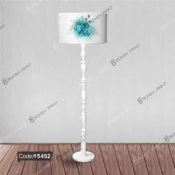خرید و قیمت ساعت چاپی طرح گل سه بعدی کد 5452 | دکوراسیون داخلی چاپی بوکه پرینت