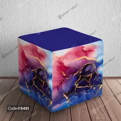 خرید و قیمت فرش چاپی طرح سنگ سه بعدی کد 5451 | دکوراسیون داخلی چاپی بوکه پرینت