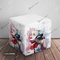 خرید و قیمت پرده زبرا چاپی طرح جوکر کد5442 | دکوراسیون داخلی چاپی بوکه پرینت