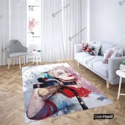 خرید و قیمت پرده زبرا چاپی طرح جوکر کد5442 | دکوراسیون داخلی چاپی بوکه پرینت