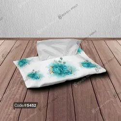 خرید و قیمت پرده زبرا چاپی طرح گل سه بعدی کد 5452 | دکوراسیون داخلی چاپی بوکه پرینت