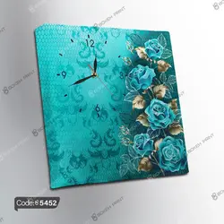 خرید و قیمت پرده زبرا چاپی طرح گل سه بعدی کد 5452 | دکوراسیون داخلی چاپی بوکه پرینت