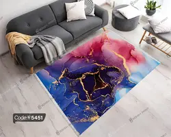 خرید و قیمت پرده زبرا چاپی طرح سنگ سه بعدی کد 5451 | دکوراسیون داخلی چاپی بوکه پرینت