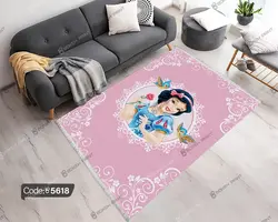 خرید و قیمت پرده زبرا چاپی طرح سفید برفی کد 5618 | دکوراسیون داخلی چاپی بوکه پرینت