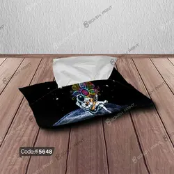 خرید و قیمت پرده زبرا چاپی طرح فضانورد کد 5648 | دکوراسیون داخلی چاپی بوکه پرینت