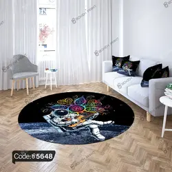 خرید و قیمت پرده زبرا چاپی طرح فضانورد کد 5648 | دکوراسیون داخلی چاپی بوکه پرینت