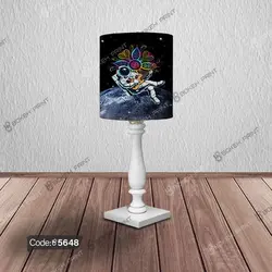 خرید و قیمت پرده زبرا چاپی طرح فضانورد کد 5648 | دکوراسیون داخلی چاپی بوکه پرینت