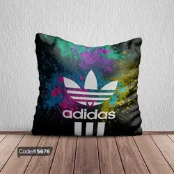 خرید و قیمت پرده زبرا چاپی طرح آدیداس کد 5676 | دکوراسیون داخلی چاپی بوکه پرینت