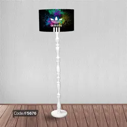 خرید و قیمت پرده زبرا چاپی طرح آدیداس کد 5676 | دکوراسیون داخلی چاپی بوکه پرینت