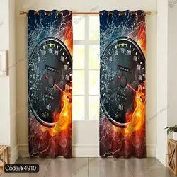 خرید و قیمت پرده اسپرت طرح سرعت سنج کد 4910 | دکوراسیون داخلی چاپی بوکه پرینت