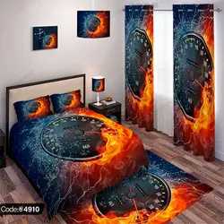 خرید و قیمت پرده اسپرت طرح سرعت سنج کد 4910 | دکوراسیون داخلی چاپی بوکه پرینت