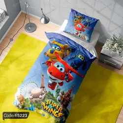 خرید و قیمت پرده انیمیشن جت پستچی | Super Wings کد 5223 | دکوراسیون داخلی چاپی بوکه پرینت