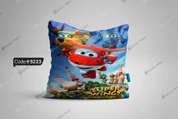 خرید و قیمت پرده انیمیشن جت پستچی | Super Wings کد 5223 | دکوراسیون داخلی چاپی بوکه پرینت