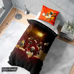 خرید و قیمت روتختی سه بعدی بره ناقلا کد 4893 | دکوراسیون داخلی چاپی بوکه پرینت