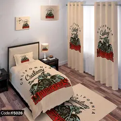 خرید و قیمت روتختی طرح موتور سیکلت کد 5026 | دکوراسیون داخلی چاپی بوکه پرینت