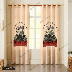 خرید و قیمت روتختی طرح موتور سیکلت کد 5026 | دکوراسیون داخلی چاپی بوکه پرینت