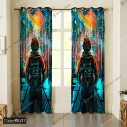 خرید و قیمت روتختی سه بعدی پسر کد 5217 | دکوراسیون داخلی چاپی بوکه پرینت