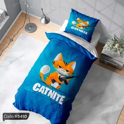 خرید و قیمت روتختی سه بعدی گربه | Catnite کد 5410 | دکوراسیون داخلی چاپی بوکه پرینت